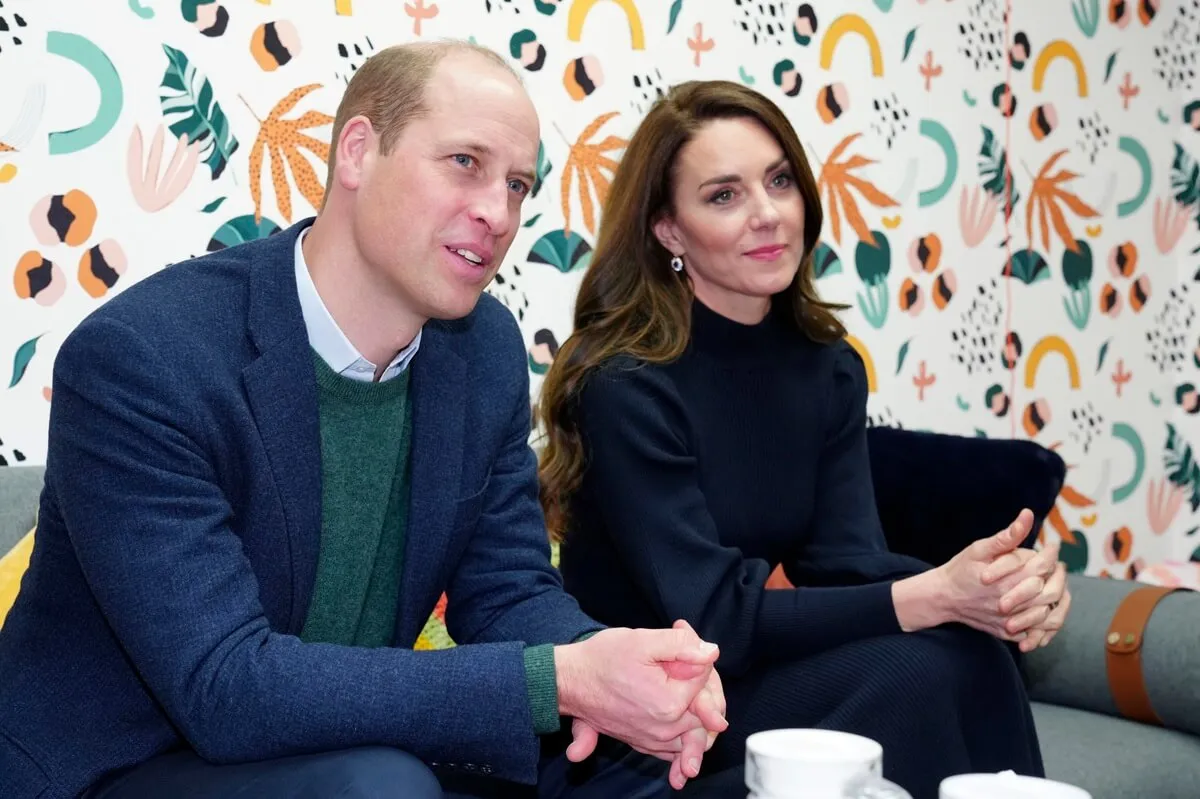 Prince William and Kate Middleton visit the Open Door Charity in Birkenhead, England