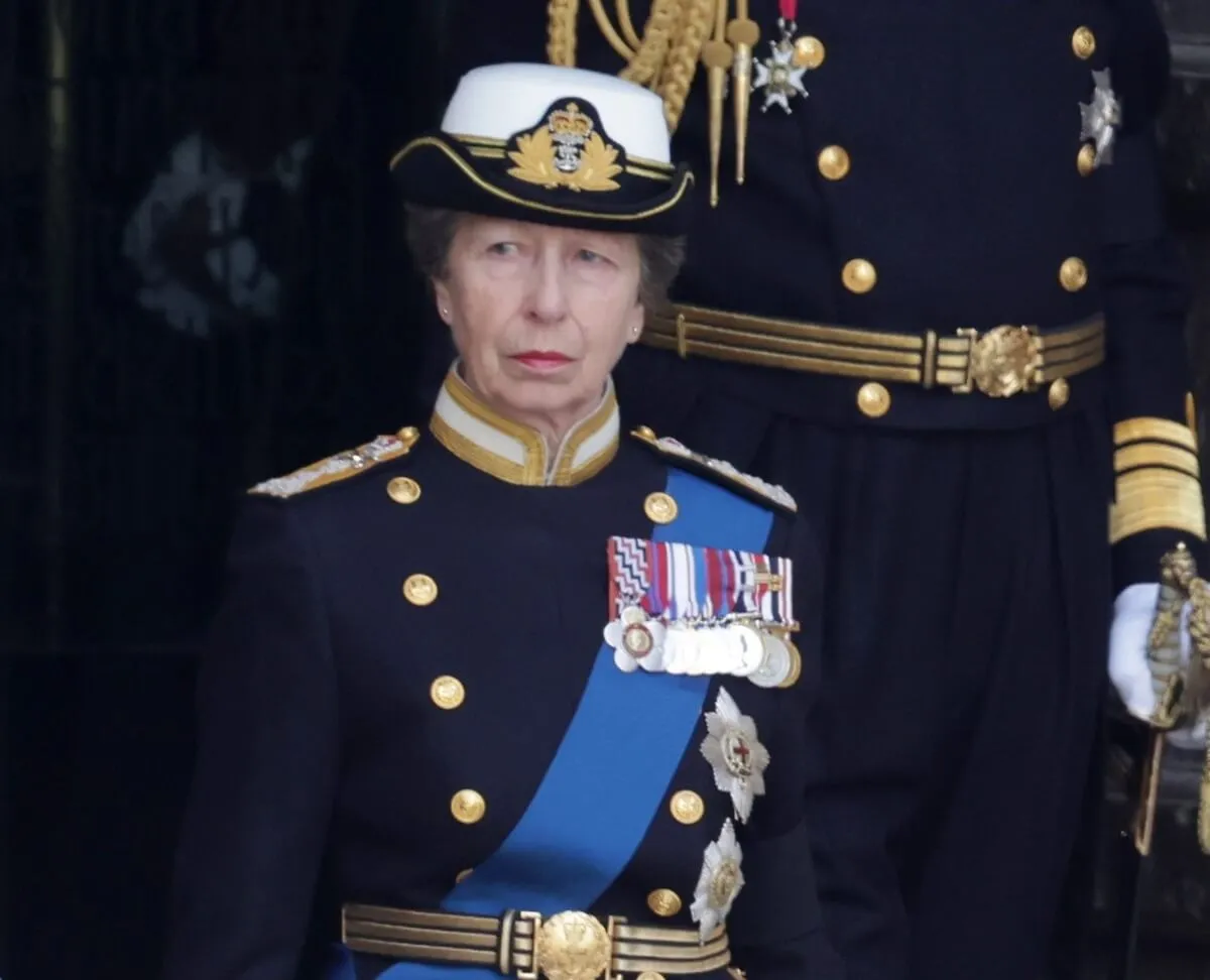 Princess Anne at Queen Elizabeth II's State Funeral