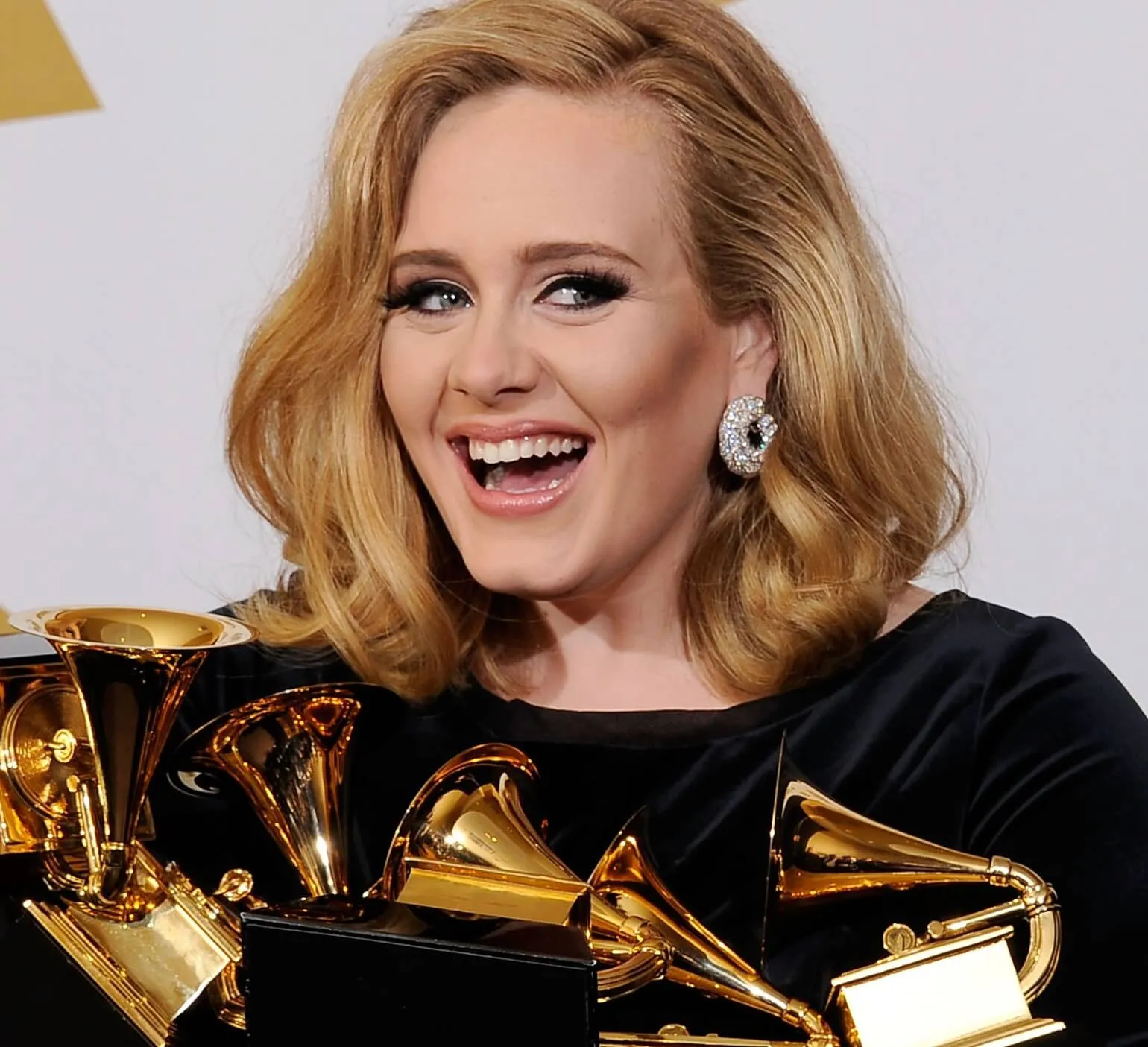 "Someone like You" singer Adele holding awards