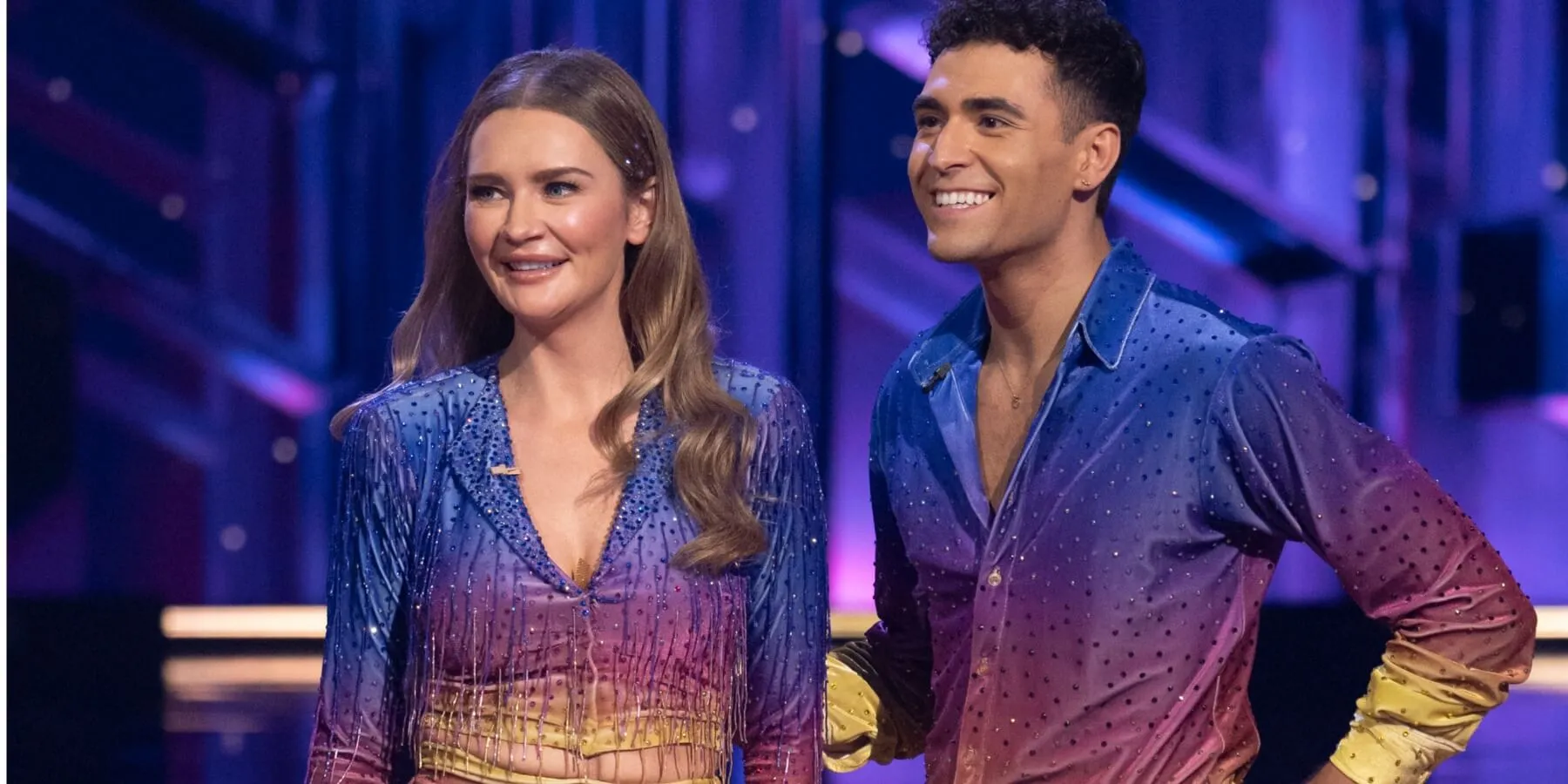 Anna Delvey and Ezra Sosa of ABC's 'Dancing with the Stars'