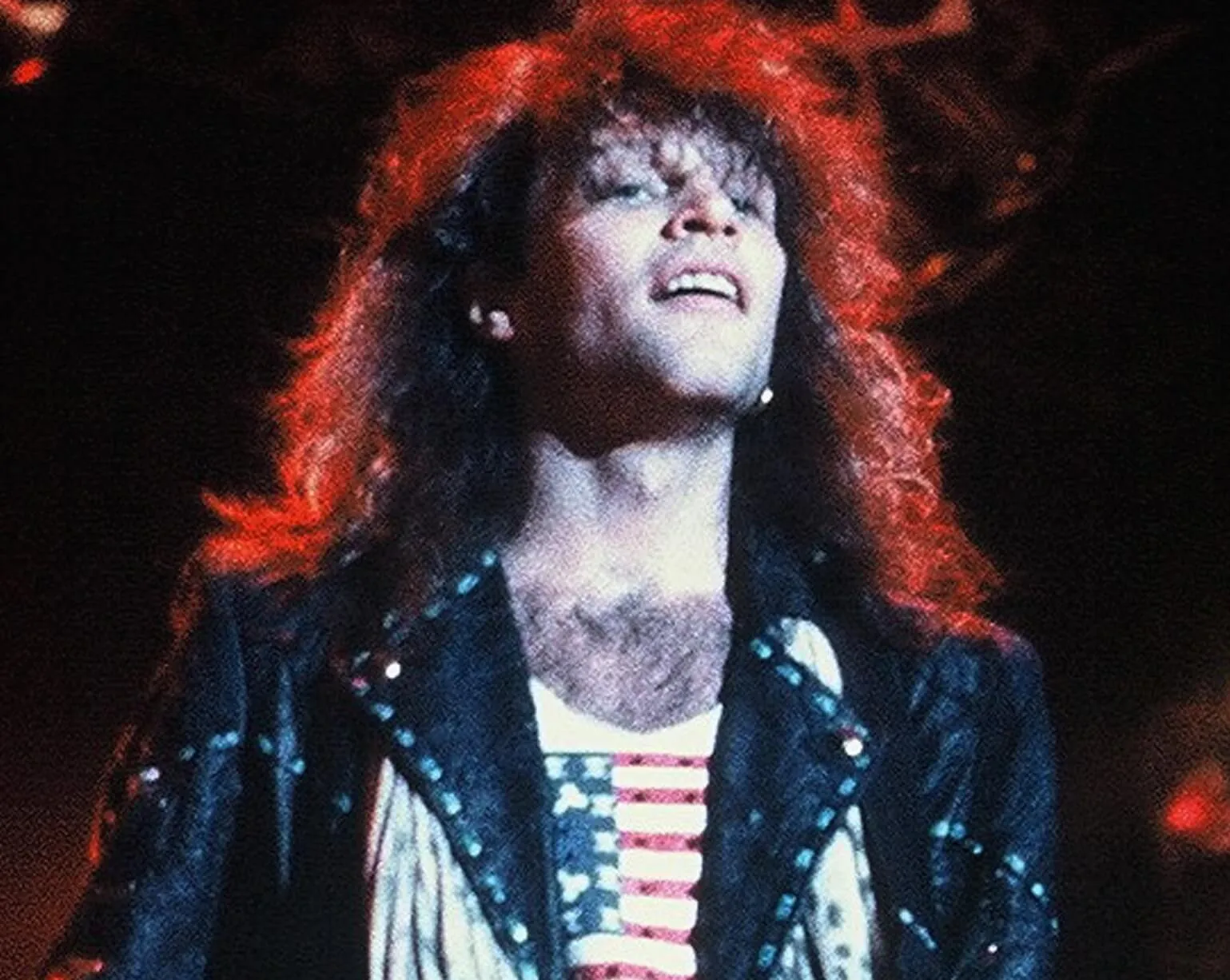 Bon Jovi's Jon Bon Jovi with long hair