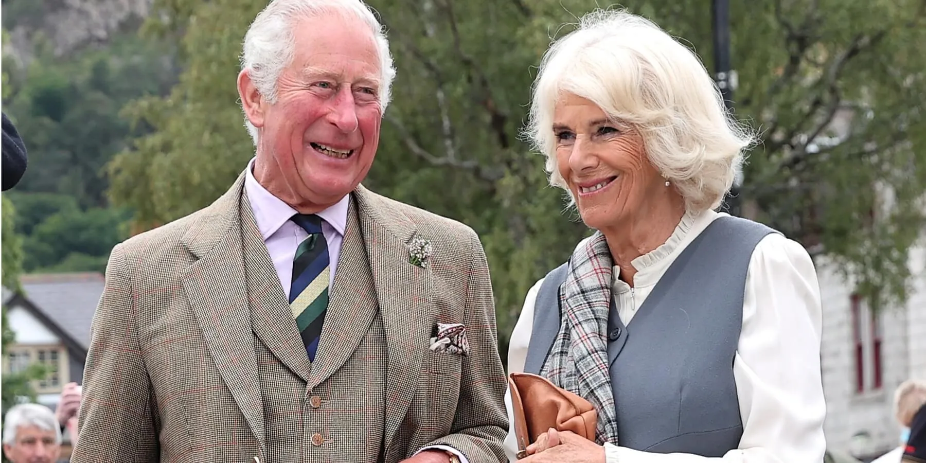 King Charles and Camilla Parker Bowles photographed in 2021