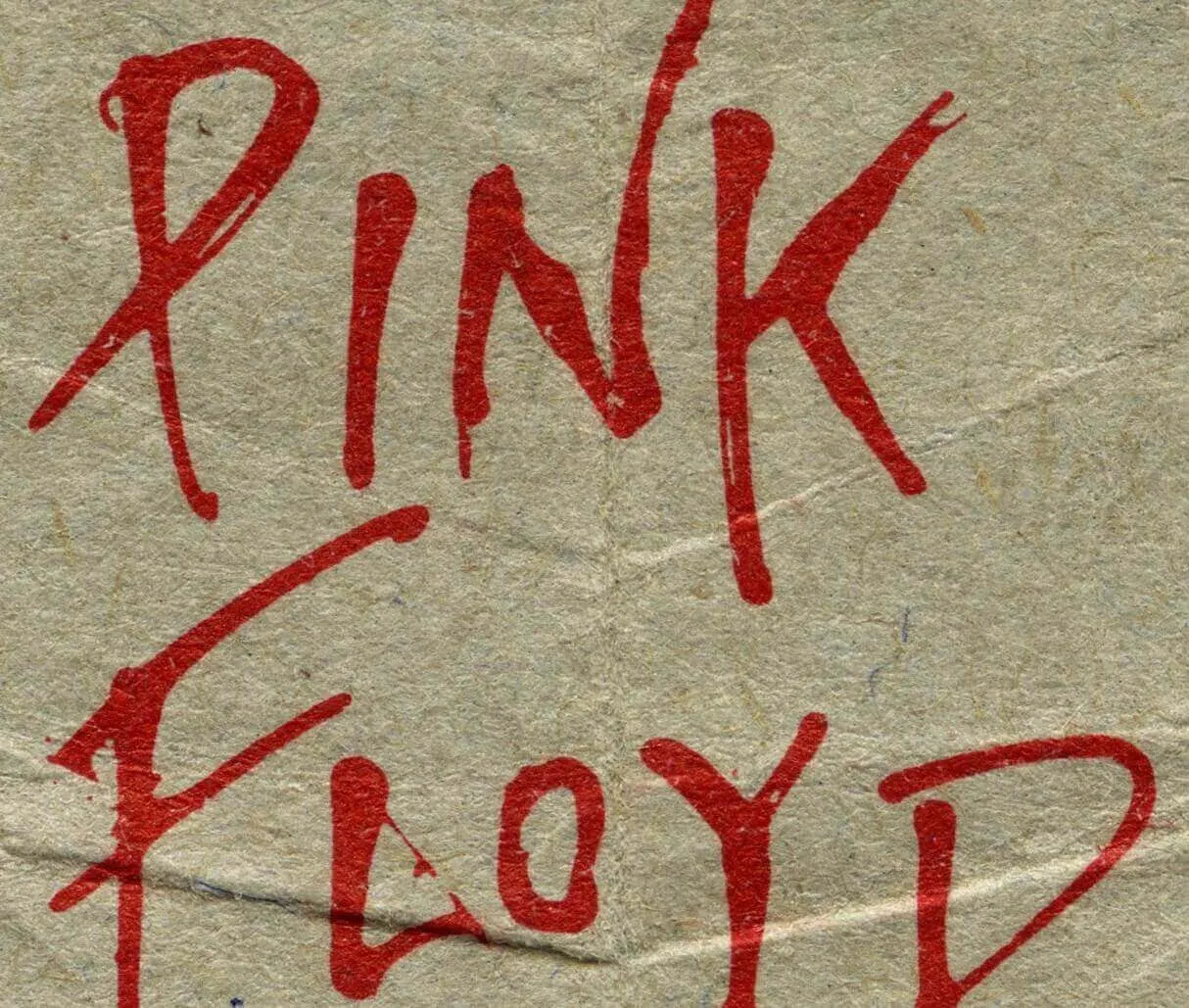 Part of a Pink Floyd ticket