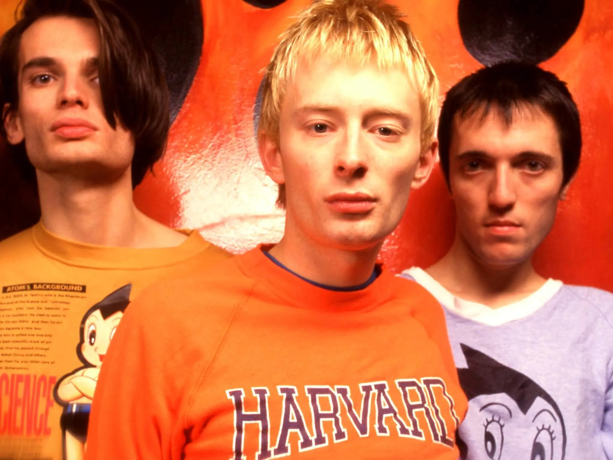 Radiohead in T-shirts