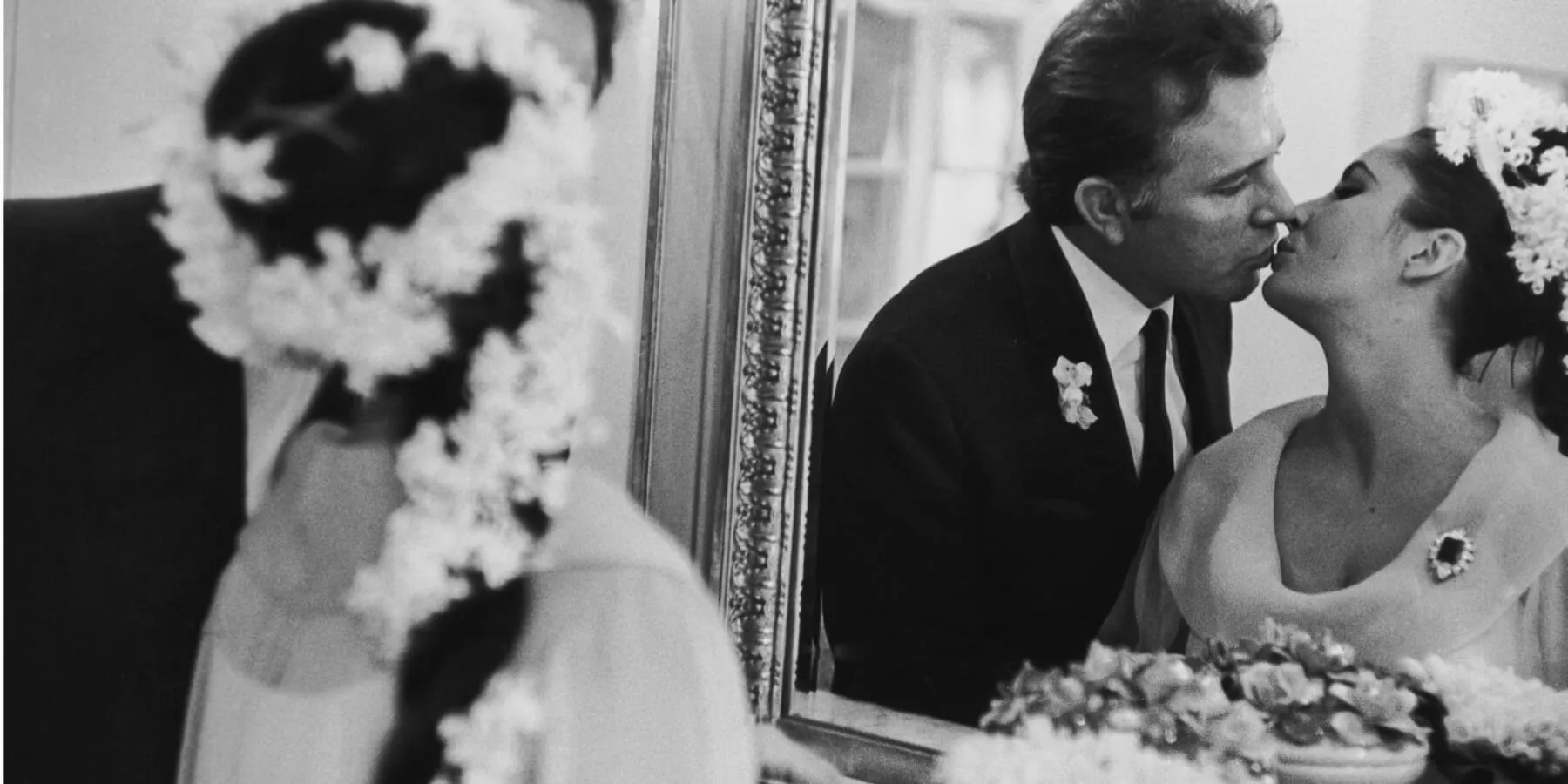 Elizabeth Taylor and Richard Burton photographed in 1964 she was married most