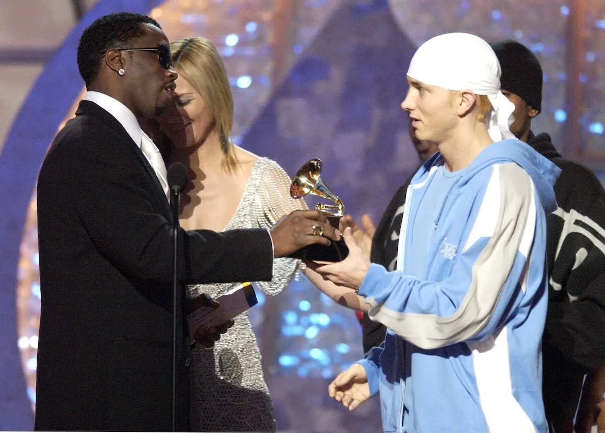 Resurfaced Lyrics Show Eminem Hinting at Sean 'Diddy' Combs' Assault Allegations -- But Everyone Missed It