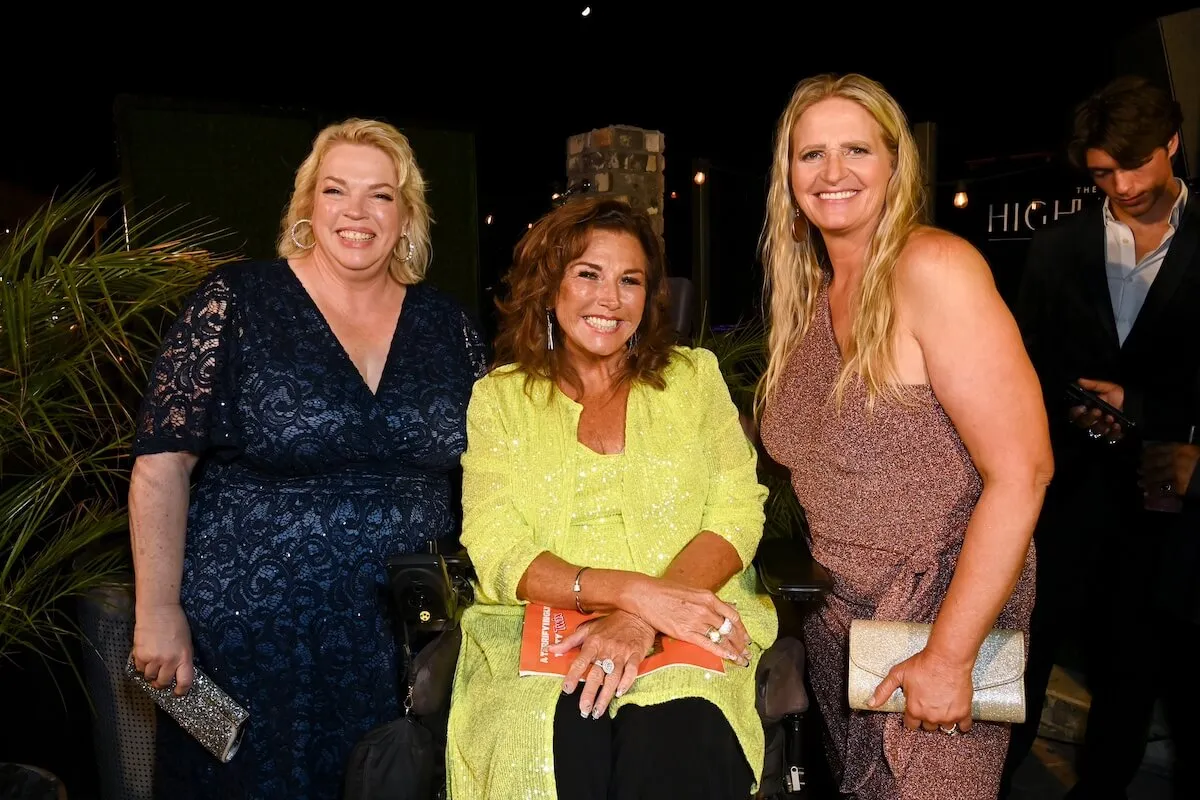 Janelle and Christine Brown with Abby Lee Miller