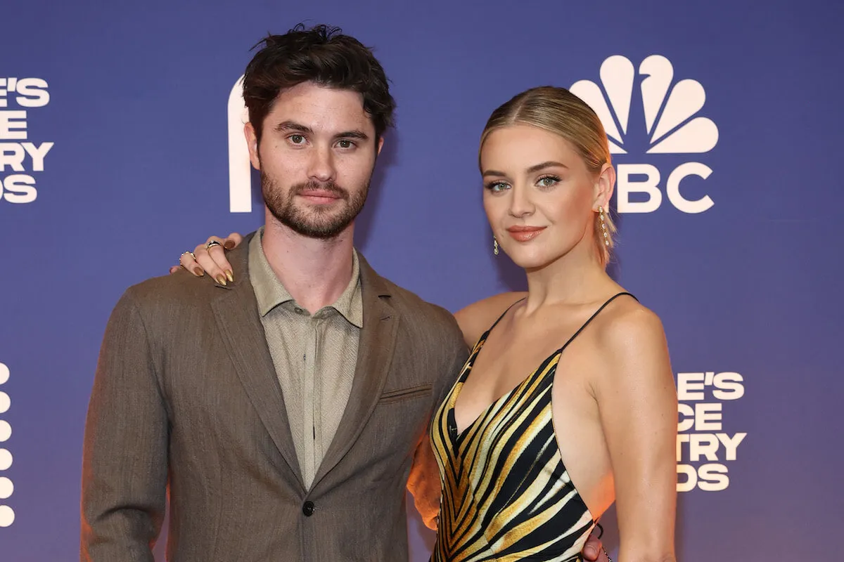 Kelsea Ballerini, whose first words to boyfriend Chase Stokes were from his Instagram, with Chase Stokes