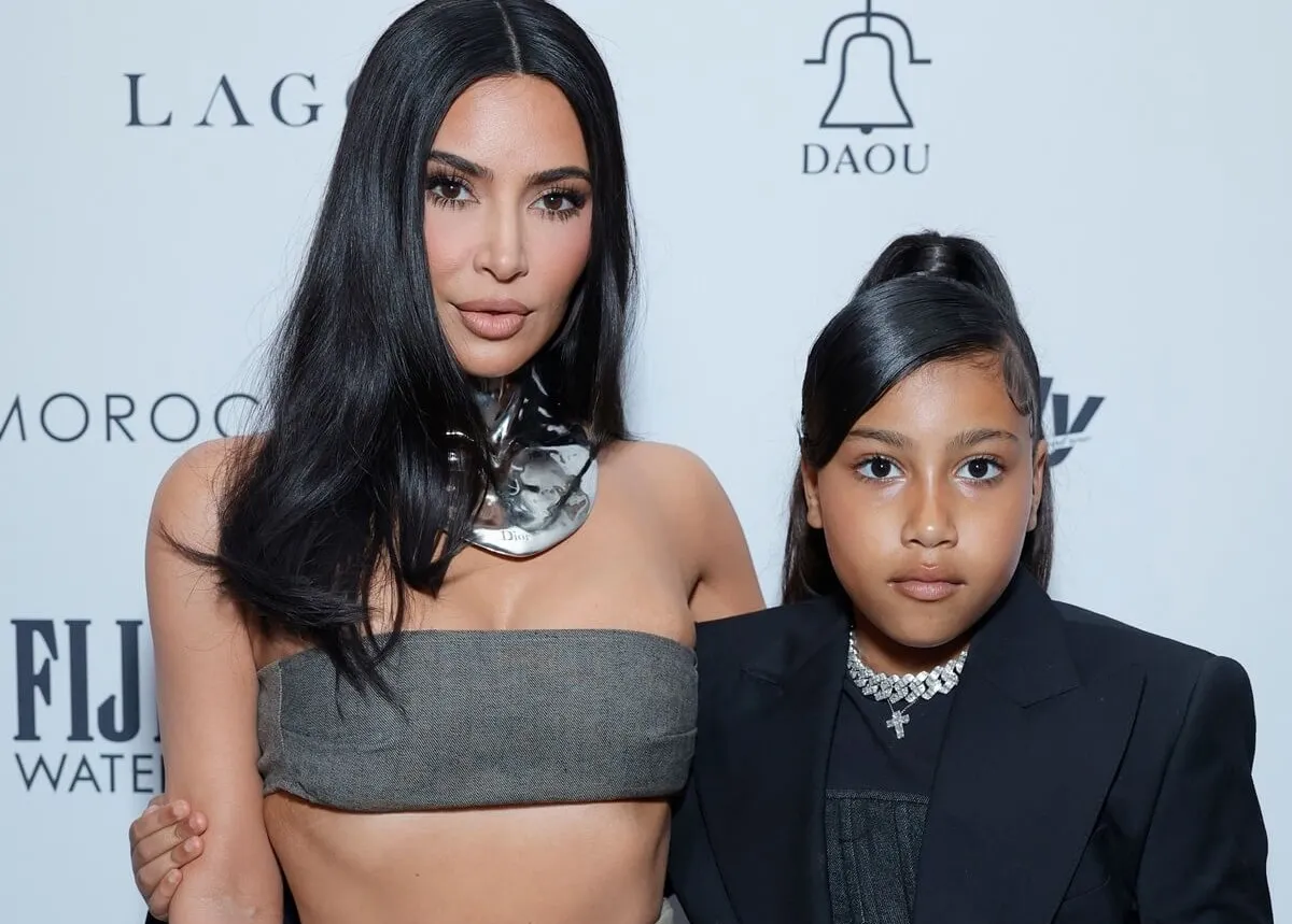 Kim Kardashian and North West attend The Daily Front Row's Annual Fashion Los Angeles Awards