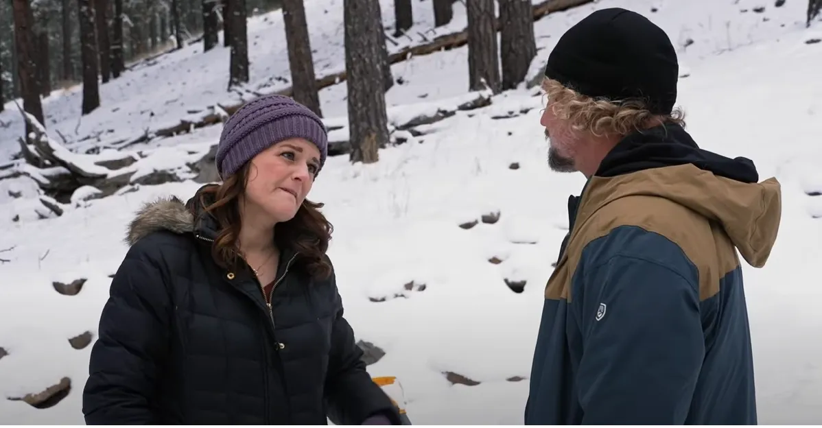 Robyn Brown and Kody Brown argue in Flagstaff