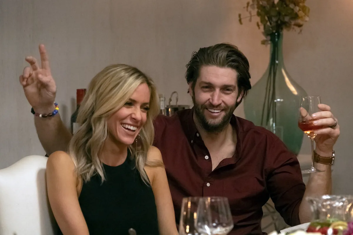 Smiling Kristin Cavallari and Jay Culter in an episode of 'Very Cavallari'