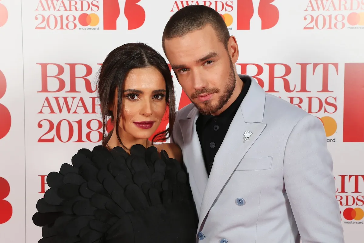 Liam Payne and Cheryl Cole at the Brit Awards in 2018