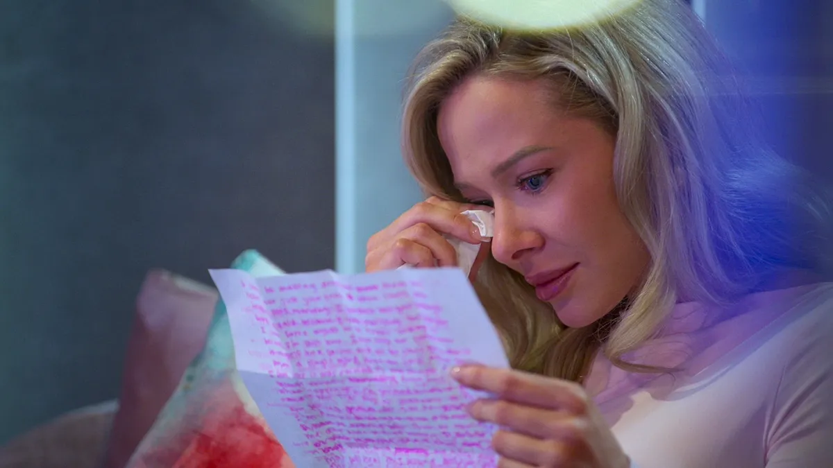 Brittany tears up when reading a letter in 'Love Is Blind' Season 7