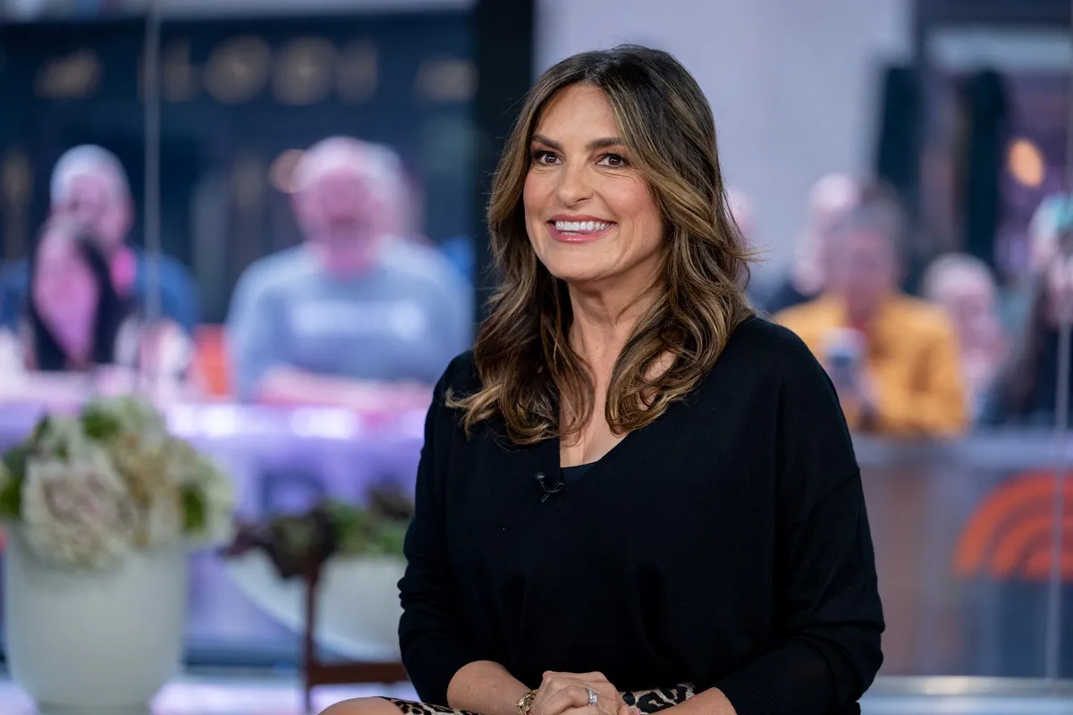 Mariska Hargitay smiling on the 'Today' show.