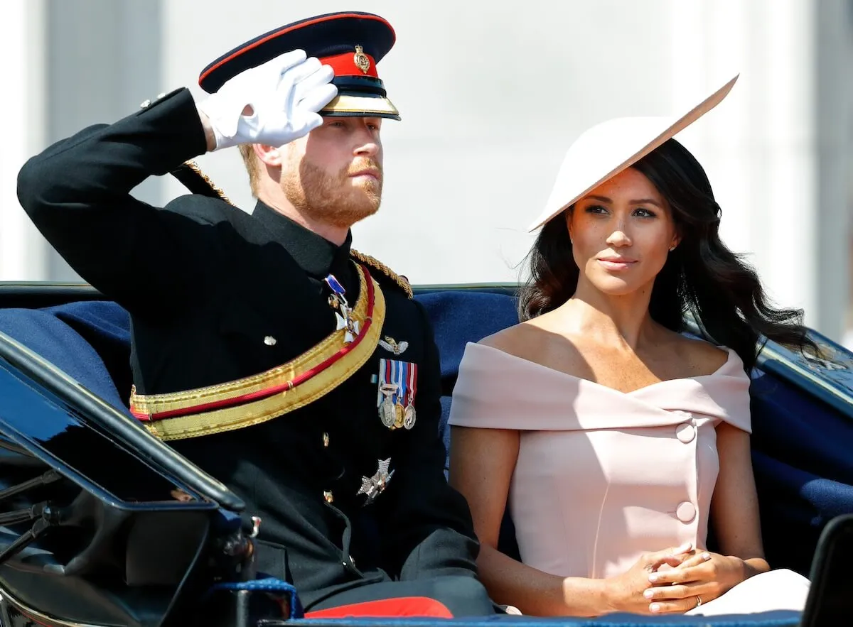 Prince Harry and Meghan Markle in 2018