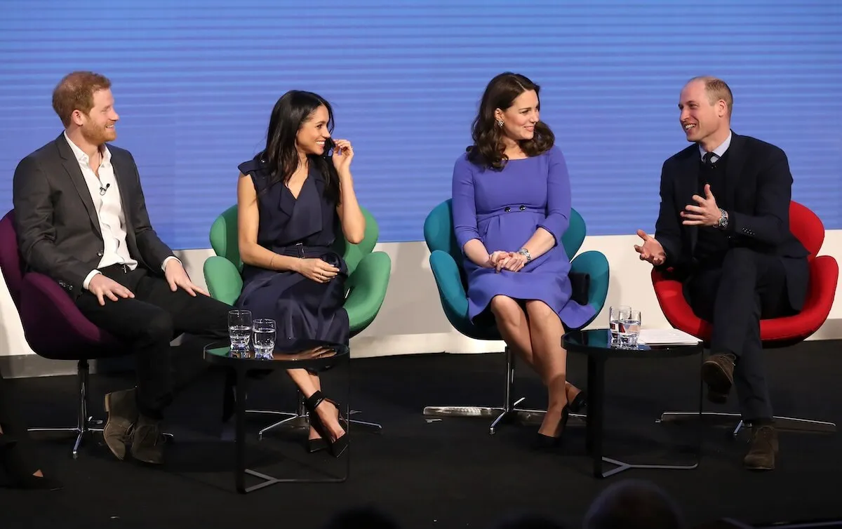 Prince Harry, Meghan Markle, Kate Middleton, and Prince William