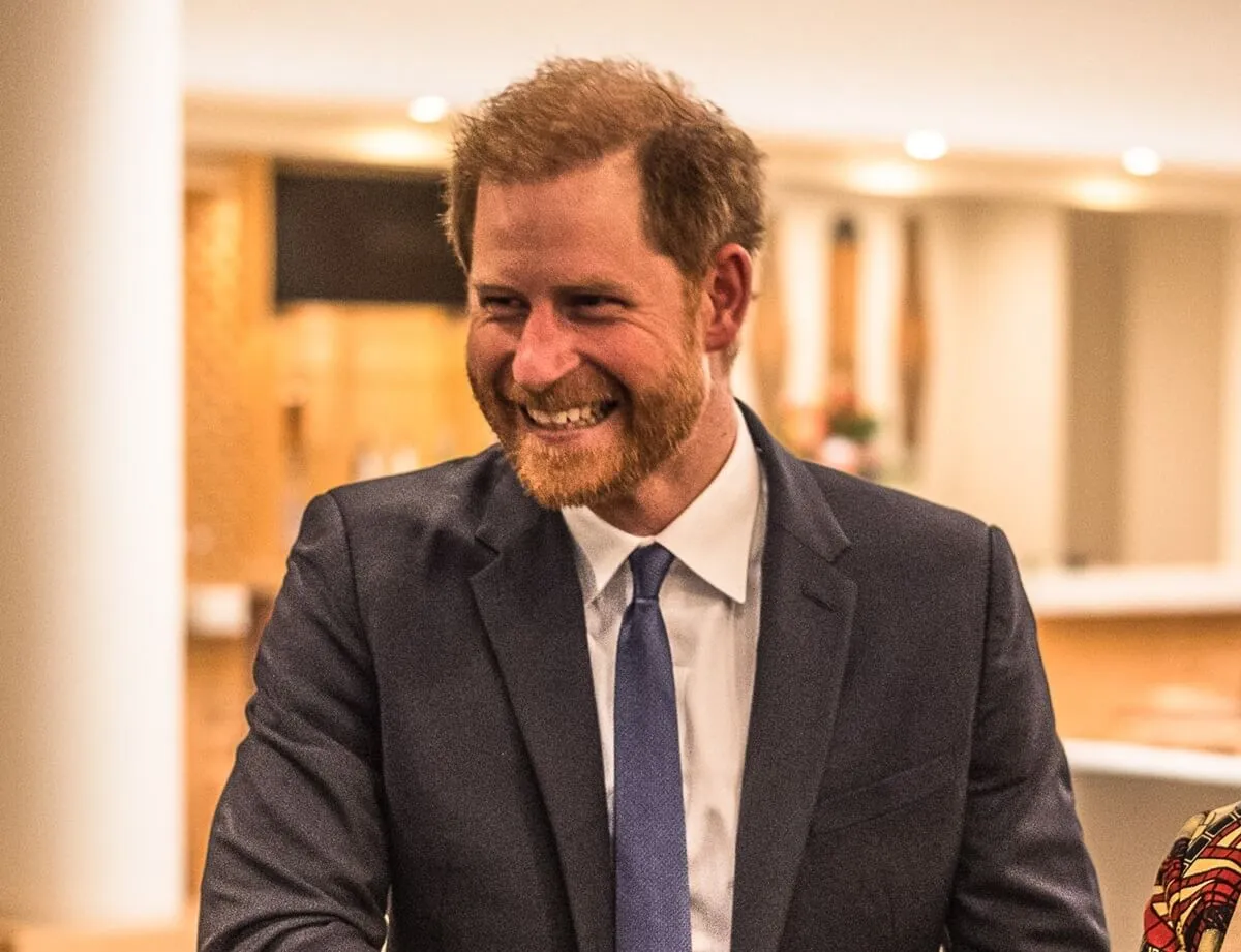 Prince Harry attends a Sentebale reception and panel discussion in Johannesburg, South Africa