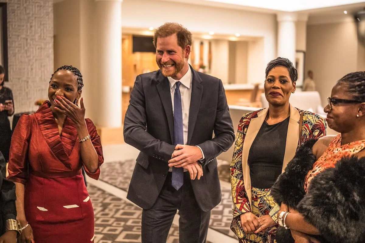 Prince Harry in Johannesburg, South Africa