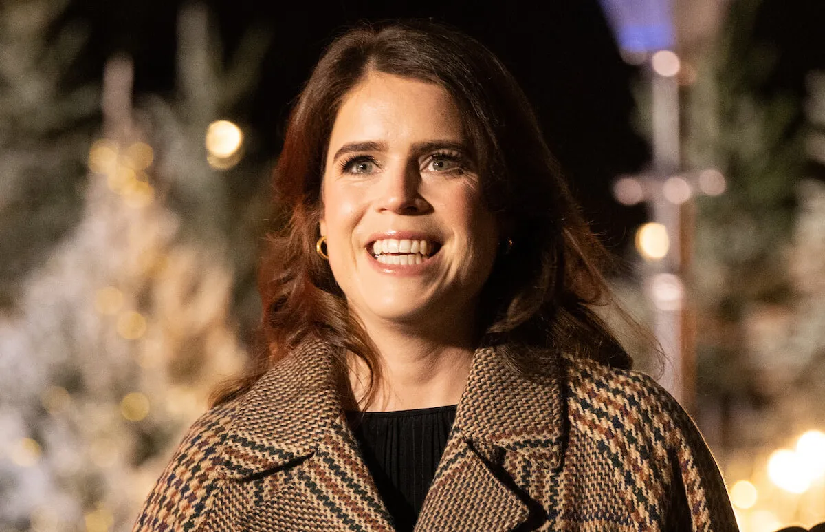 Princess Eugenie, who reads with son Augie 'every morning,' at Westminster Abbey