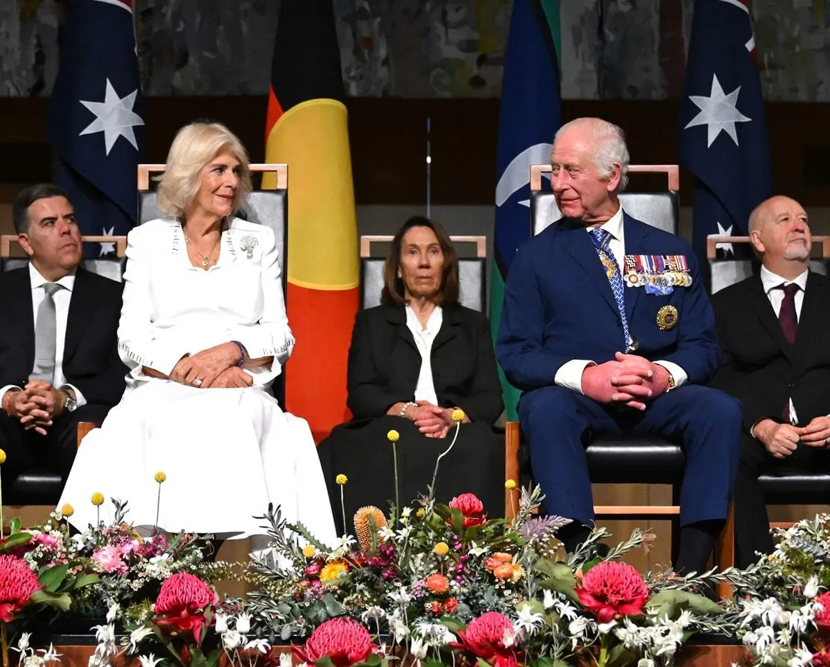 Queen Camilla and King Charles III attend a Parliamentary reception hosted by Prime Minister of Australia