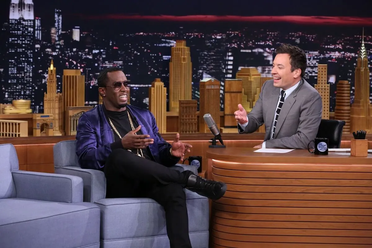 Sean 'Diddy' Combs on an episode of 'The Tonight Show Starring Jimmy Fallon'.