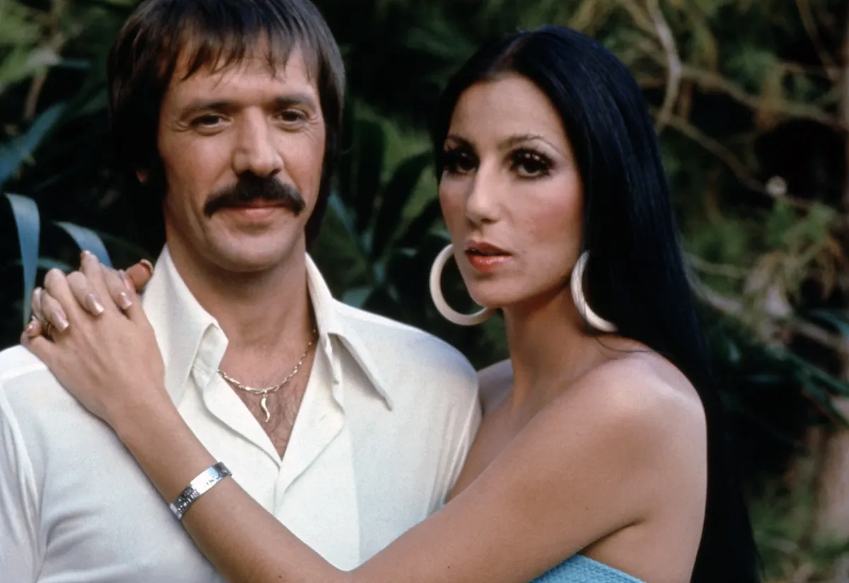 Portrait of Sonny and Cher in 1970