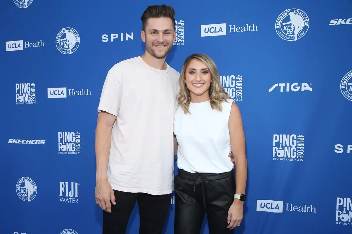 Trea Turner and Kristen Harabedian attend Ping Pong 4 Purpose event in Los Angeles