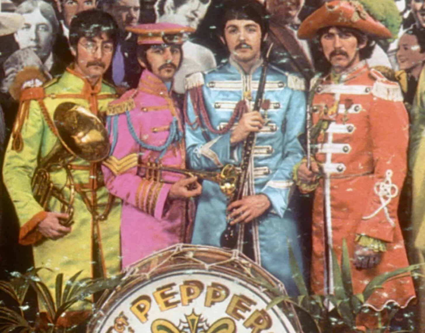 The Beatles on the cover of 'Sgt. Pepper's Lonely Hearts Club Band'