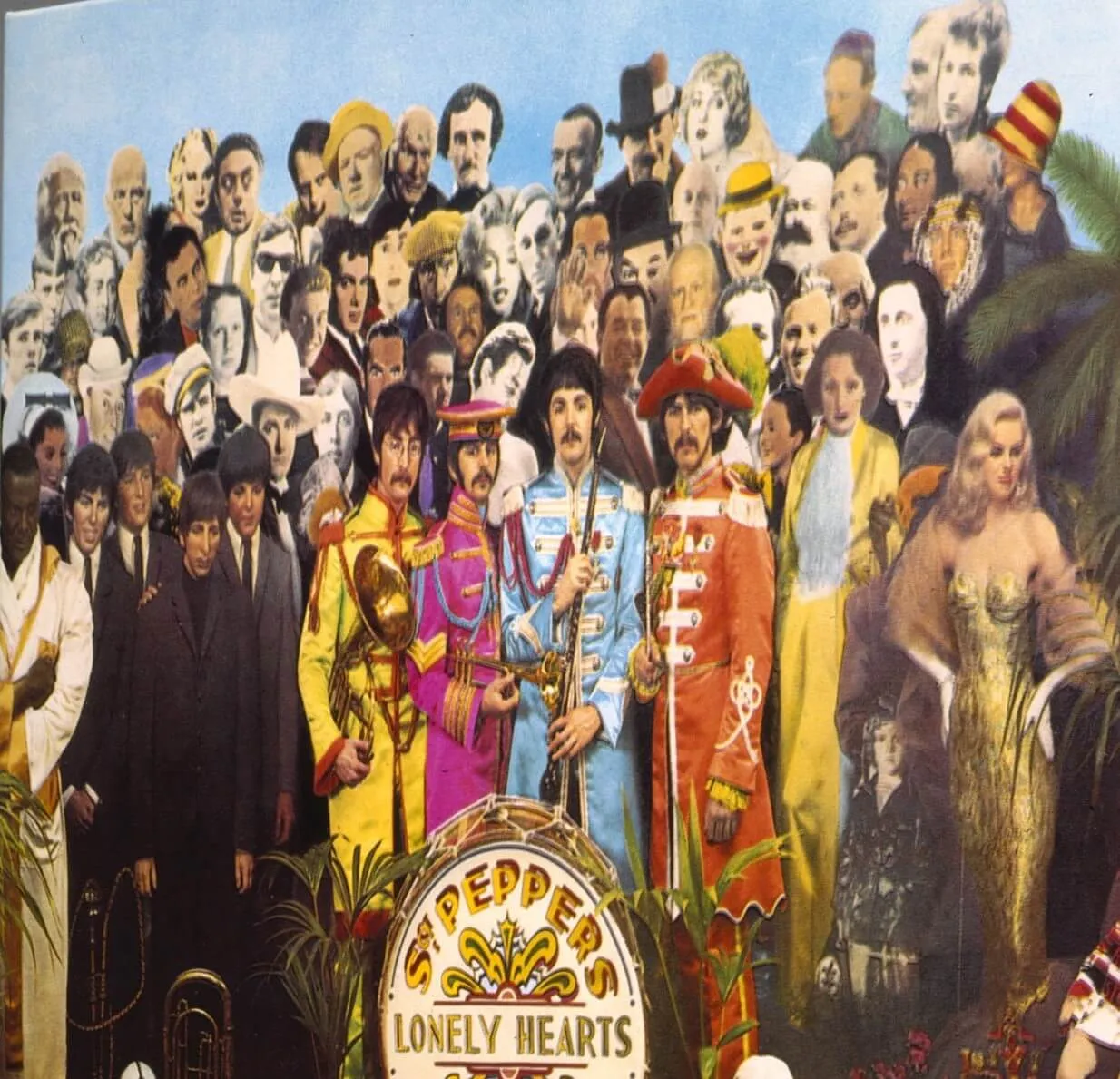 The cover of The Beatles' 'Sgt. Pepper's Lonely Hearts Club Band'