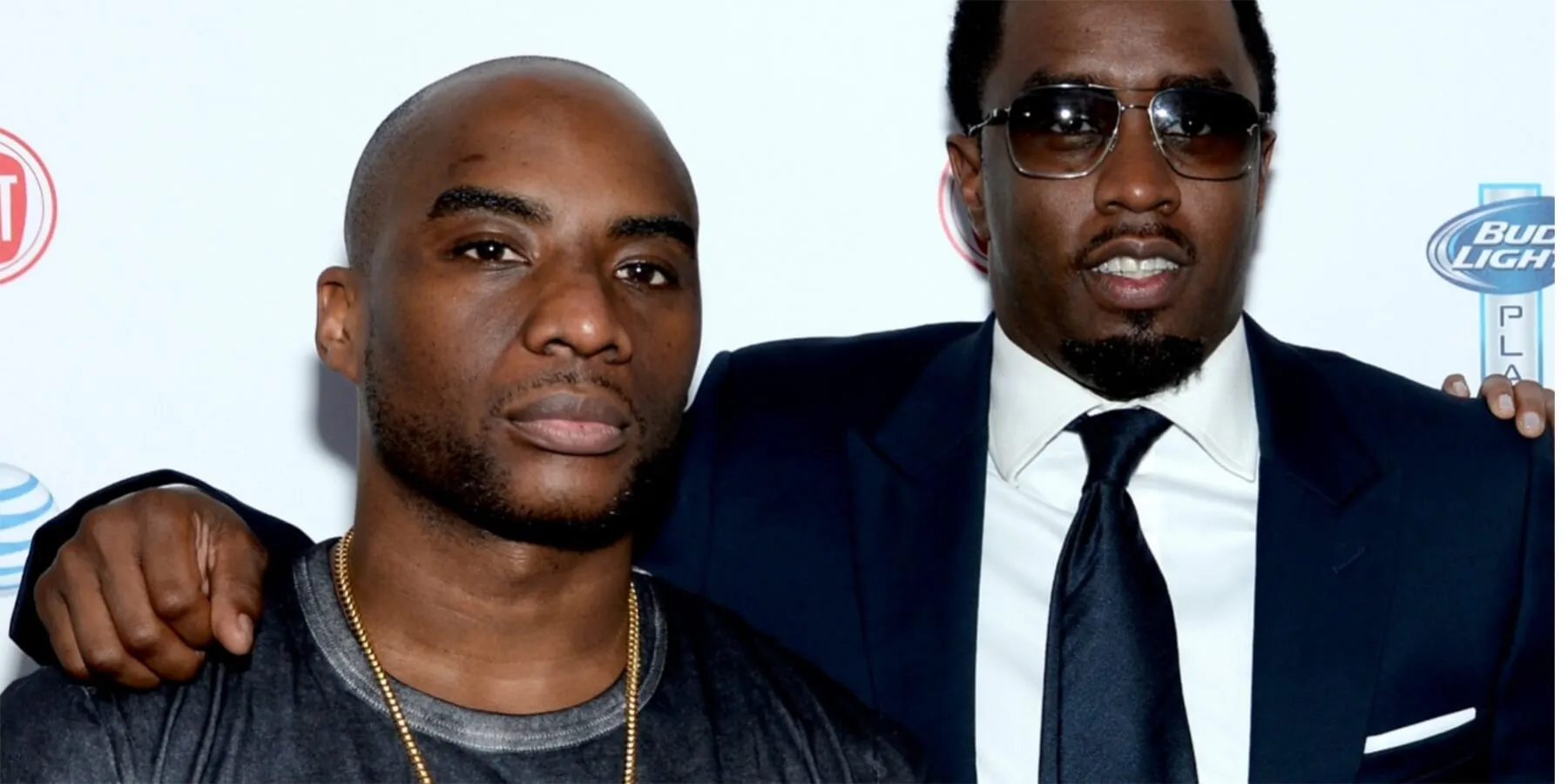 Charlamagne tha God and Sean Diddy Combs photographed in 2014