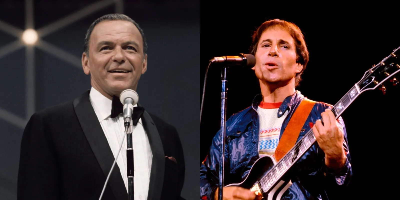 Paul Simon and Frank Sinatra