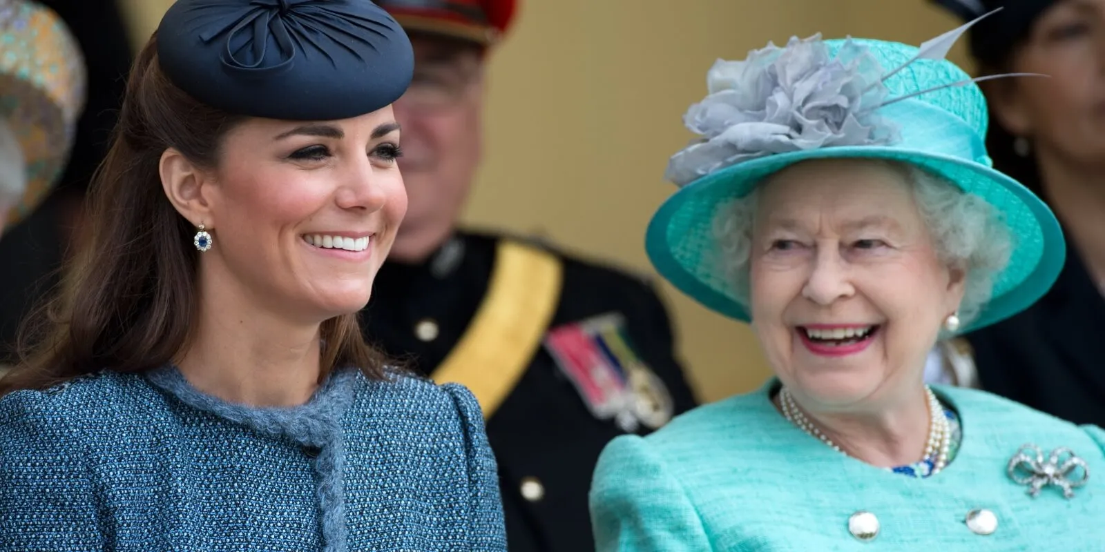 Kate Middleton and Queen Elizabeth