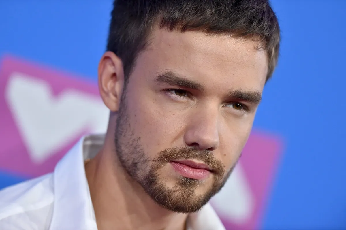 Liam Payne posing at the 2018 MTV Video Music Awards at Radio City Music Hall.