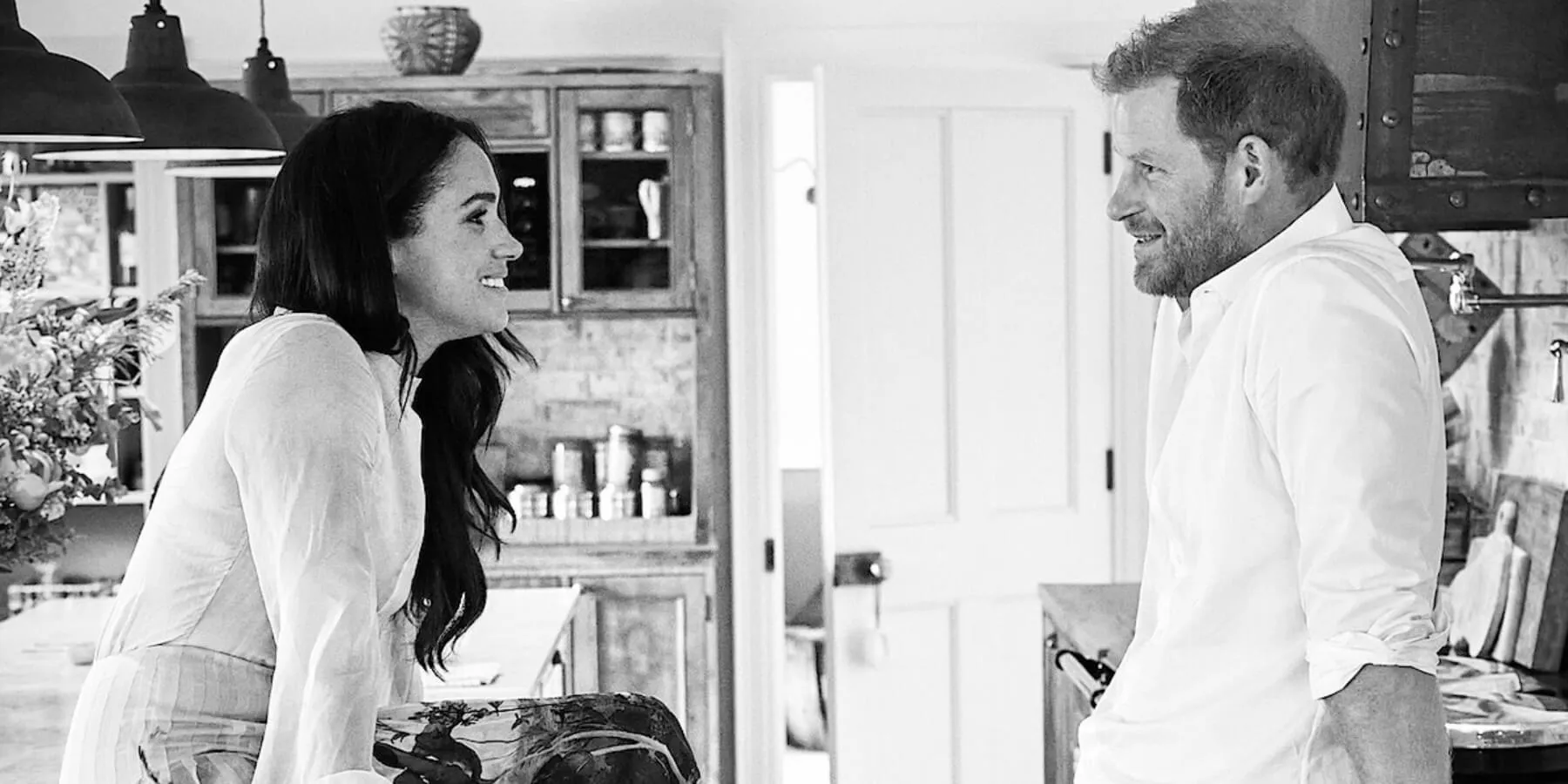 Meghan Markle and Prince Harry as featured in the Netflix documentary 'Harry & Meghan.'