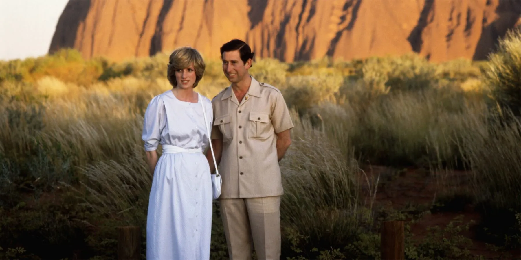 Princess Diana and King Charles during an official visit of Australia in 1983.