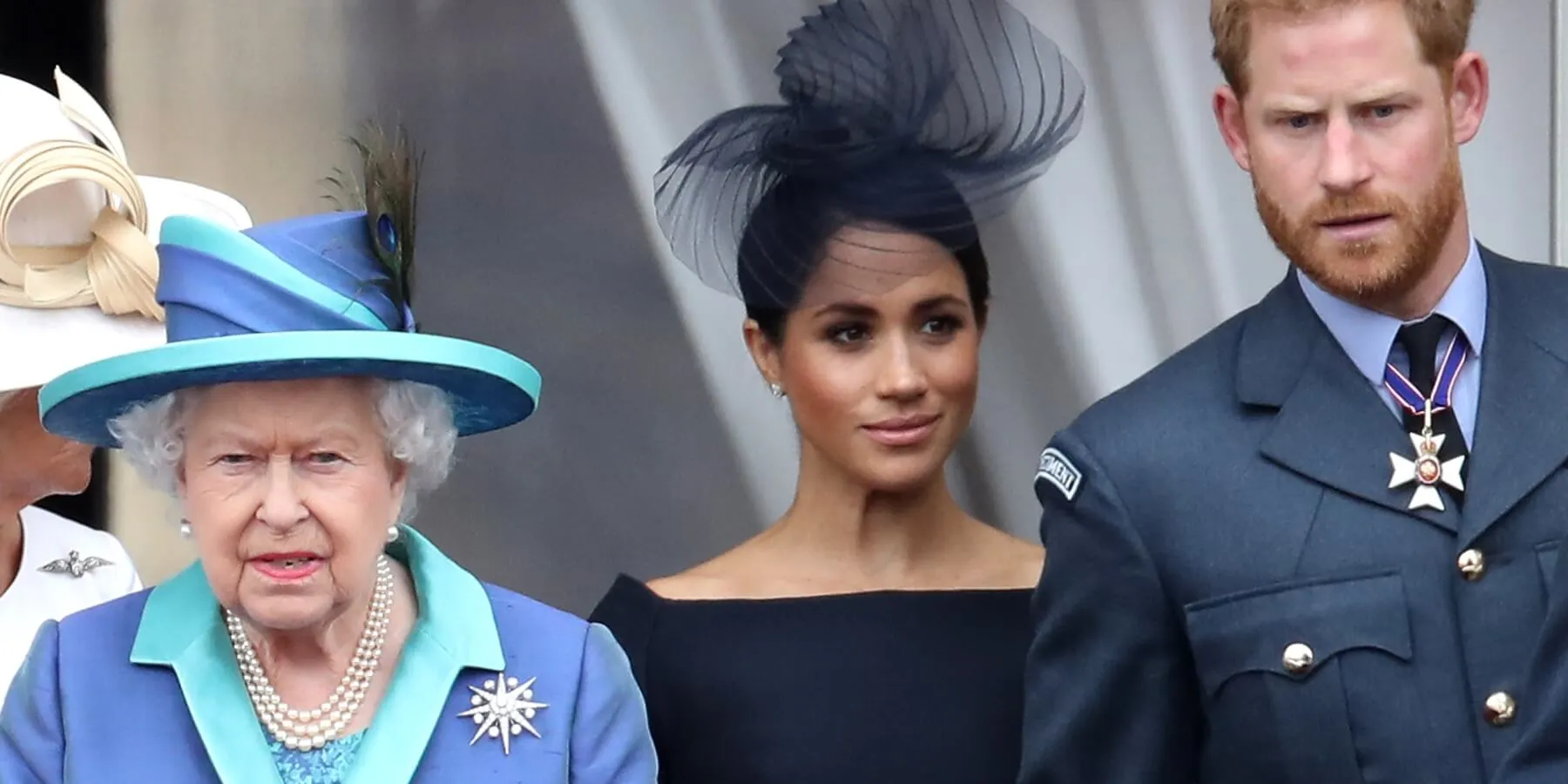 Queen Elizabeth, Meghan Markle and Prince Harry photographed in 2018