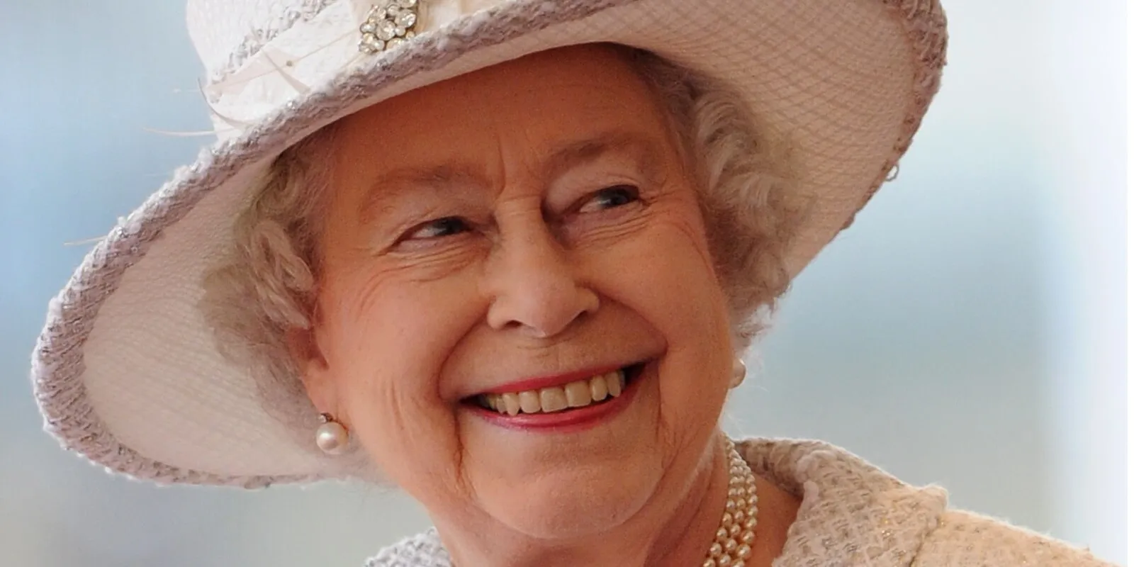 Queen Elizabeth smiles in a photo taken in 2011.