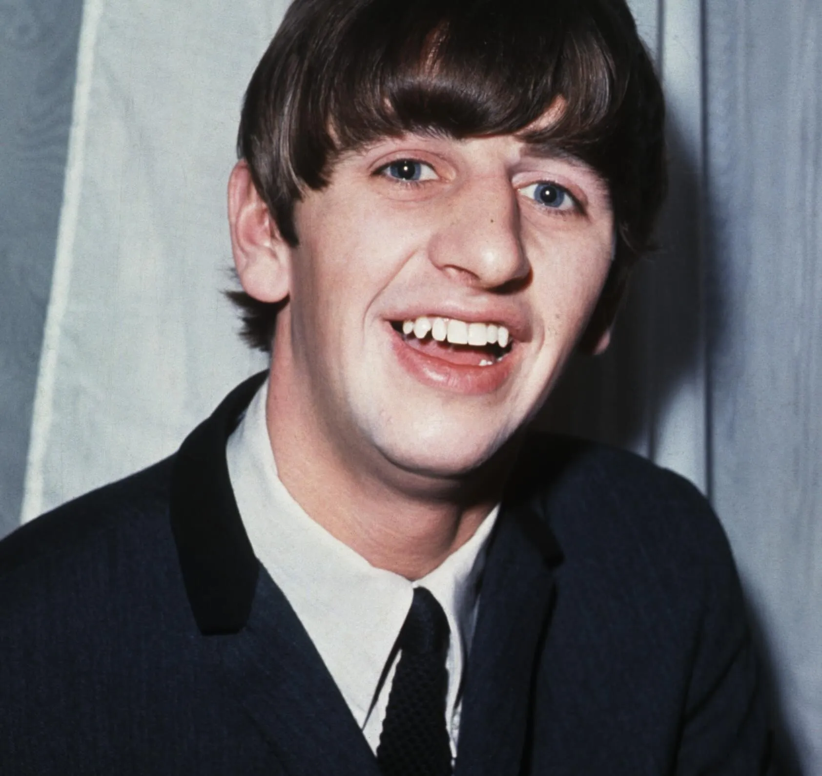 The Beatles' Ringo Starr in a suit