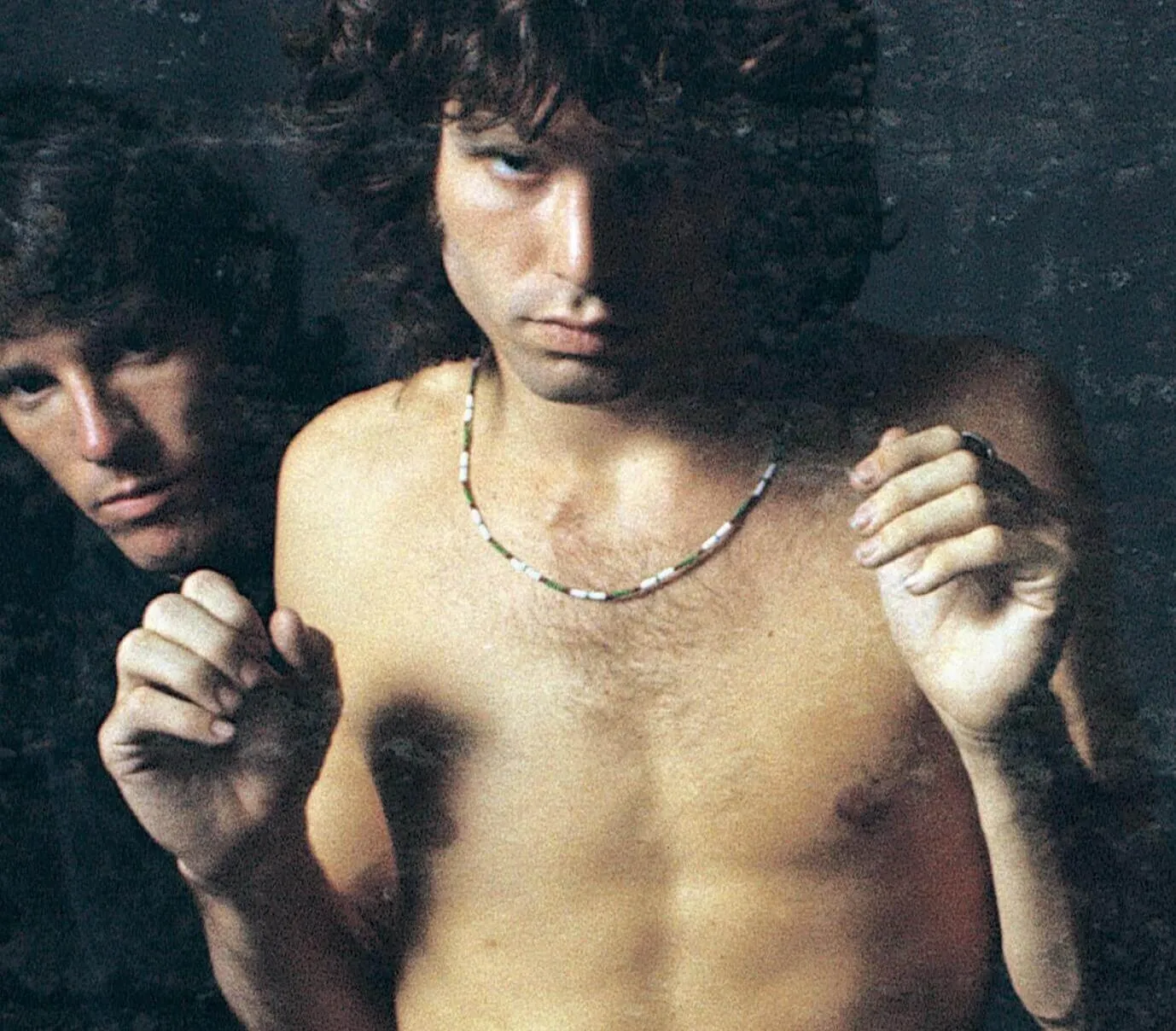 The Doors' Jim Morrison shirtless