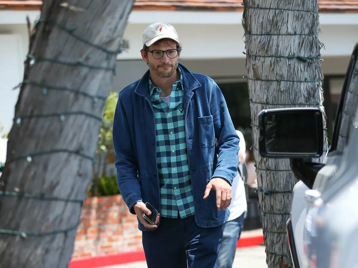 Ashton Kutcher is seen out in Los Angeles