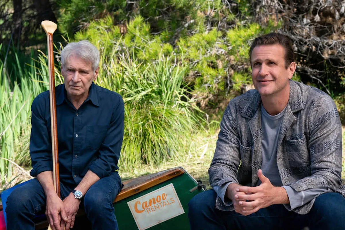 Harrison Ford and Jason Segel in the Nov. 13 episode of 'Shrinking' Season 2