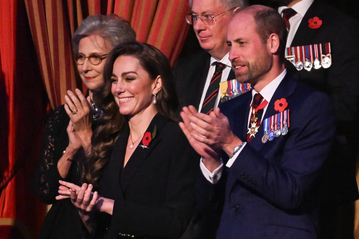 Kate Middleton and Prince William at the Remembrance Festival