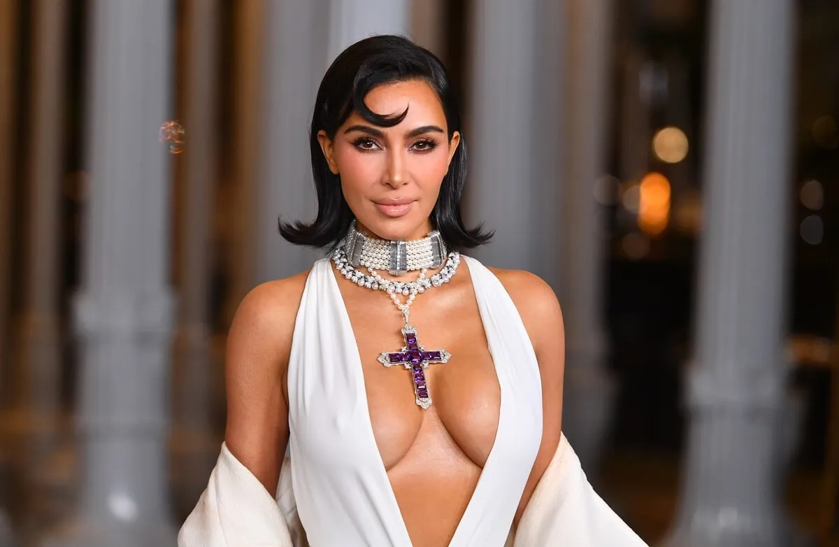 Kim Kardashian at the LACMA Art+Film Gala at Los Angeles County Museum of Art in Los Angeles