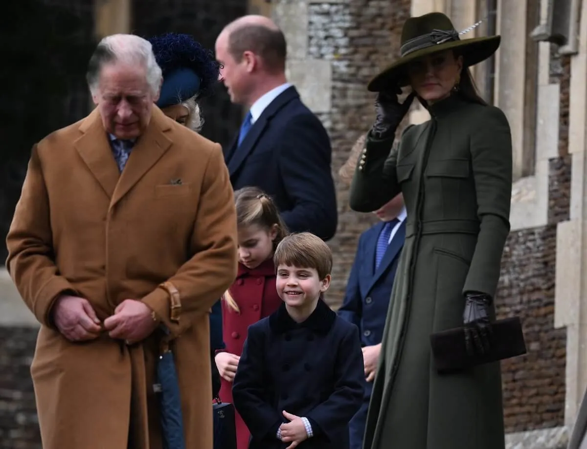 Members of the royal family leave traditional Christmas Day service at St. Mary Magdalene Church in Sandringham