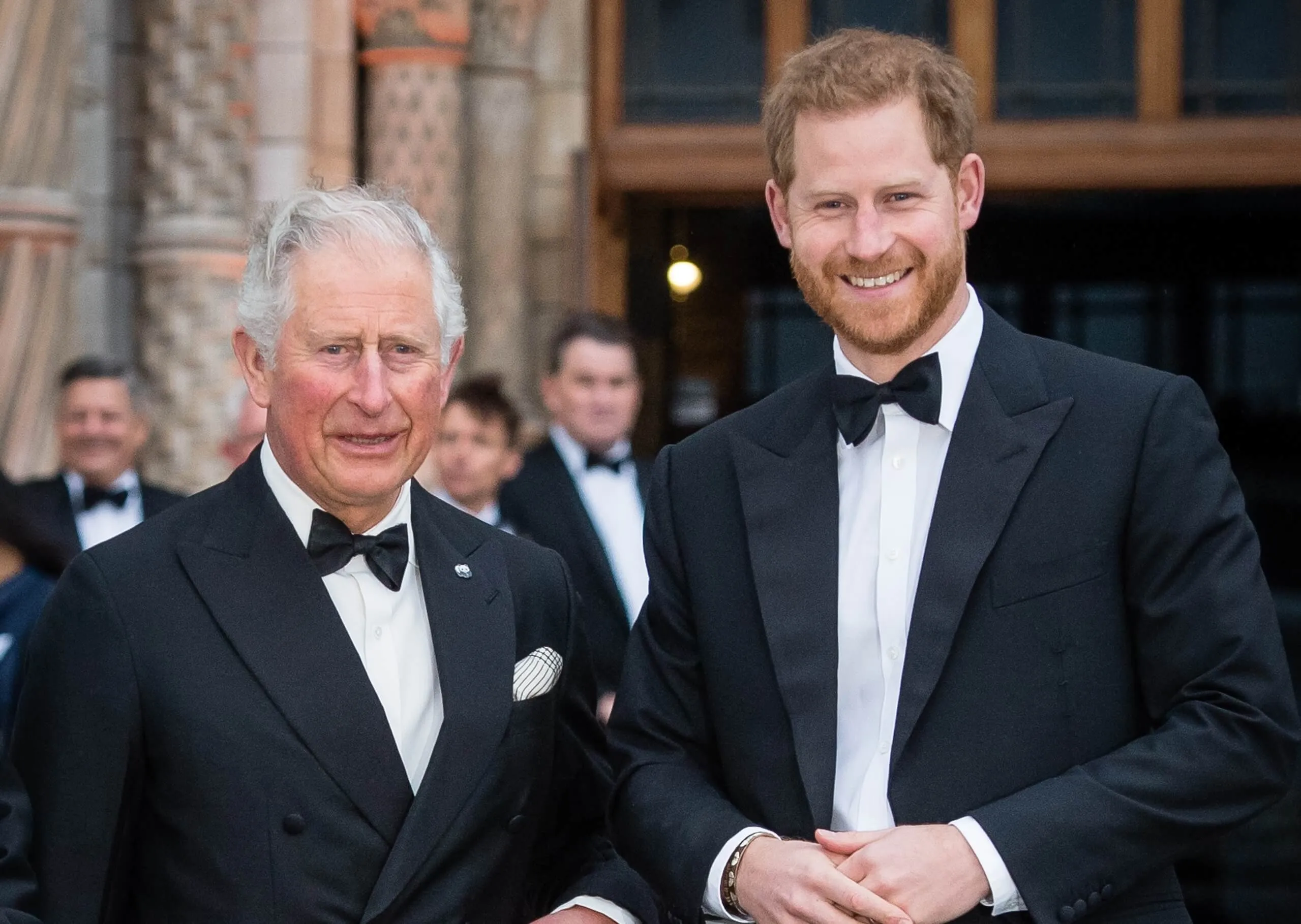 King Charles and Prince Harry