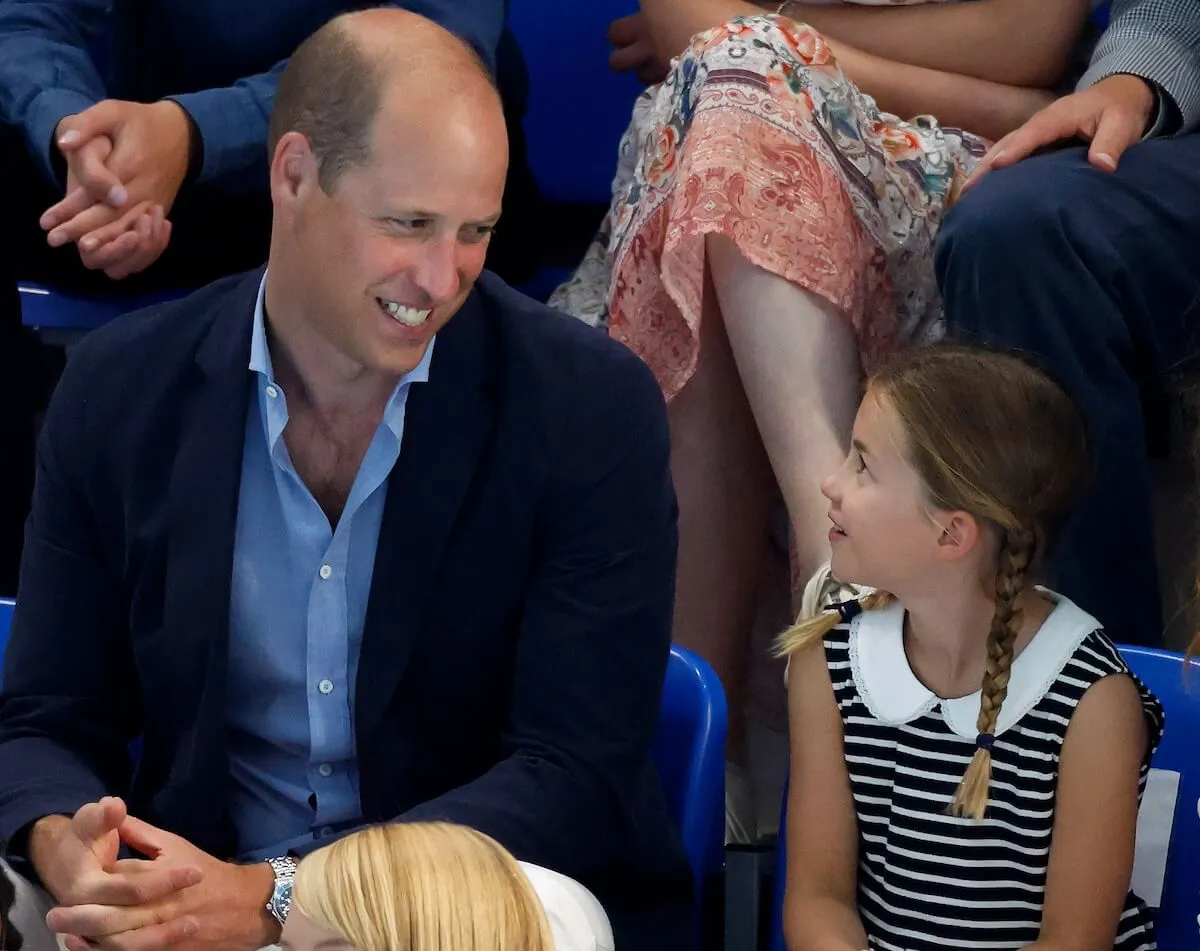 Prince William and Princess Charlotte