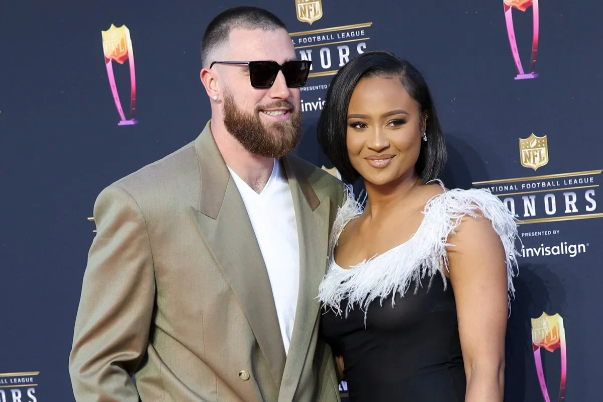 Travis Kelce and Kayla Nicole at the NFL Honors together