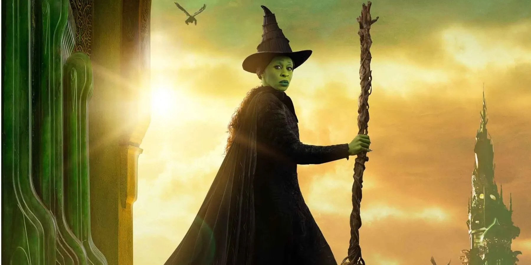 Cynthia Erivo plays Elphaba in 'Wicked'