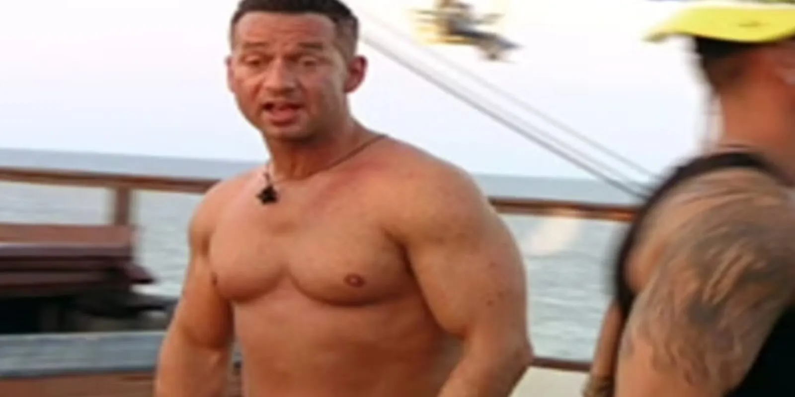 Mike Sorrentino in a screen shot taken from season 5 of 'Jersey Shore'