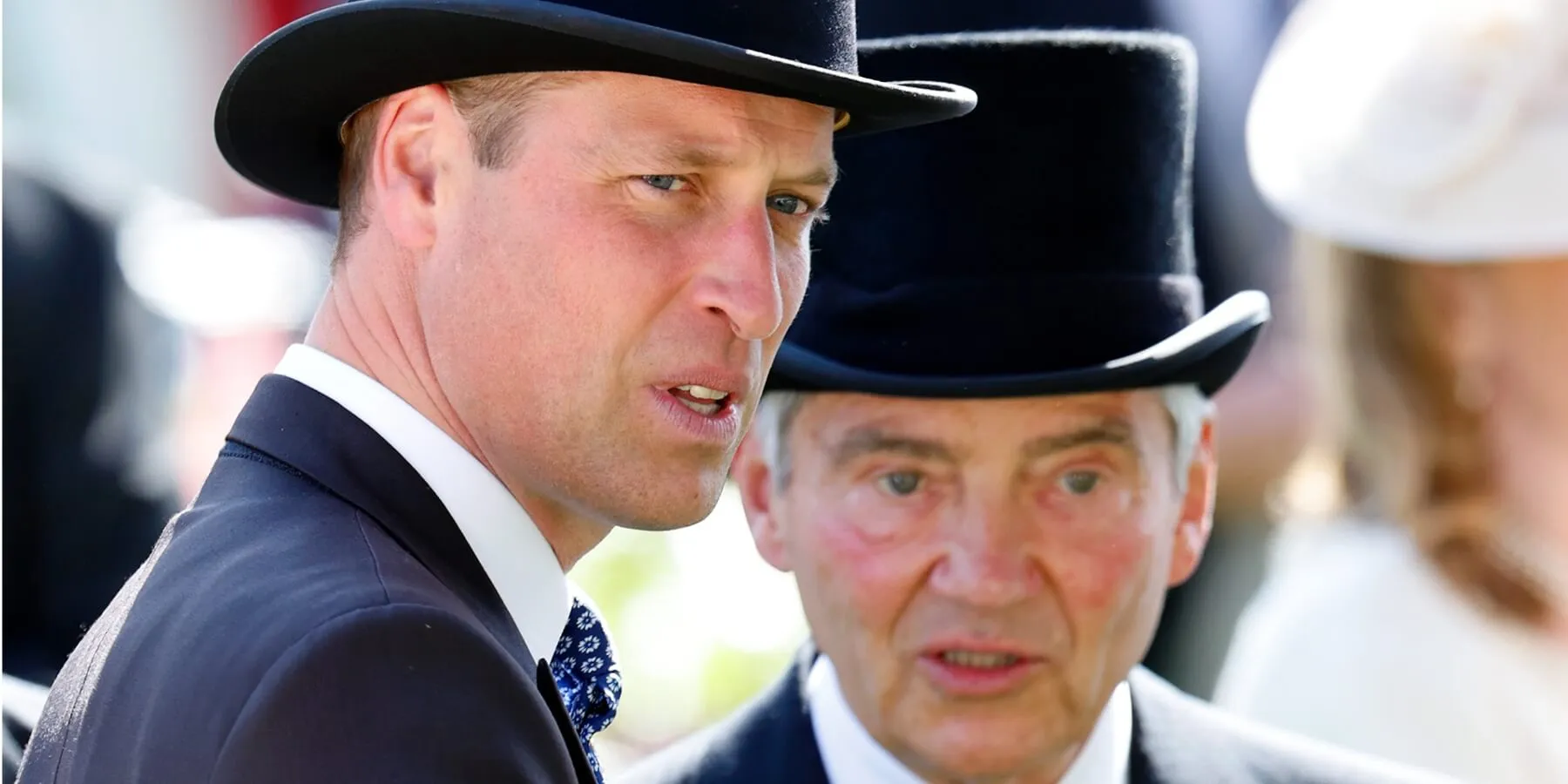 Prince William and Michael Middleton photographed in 2024